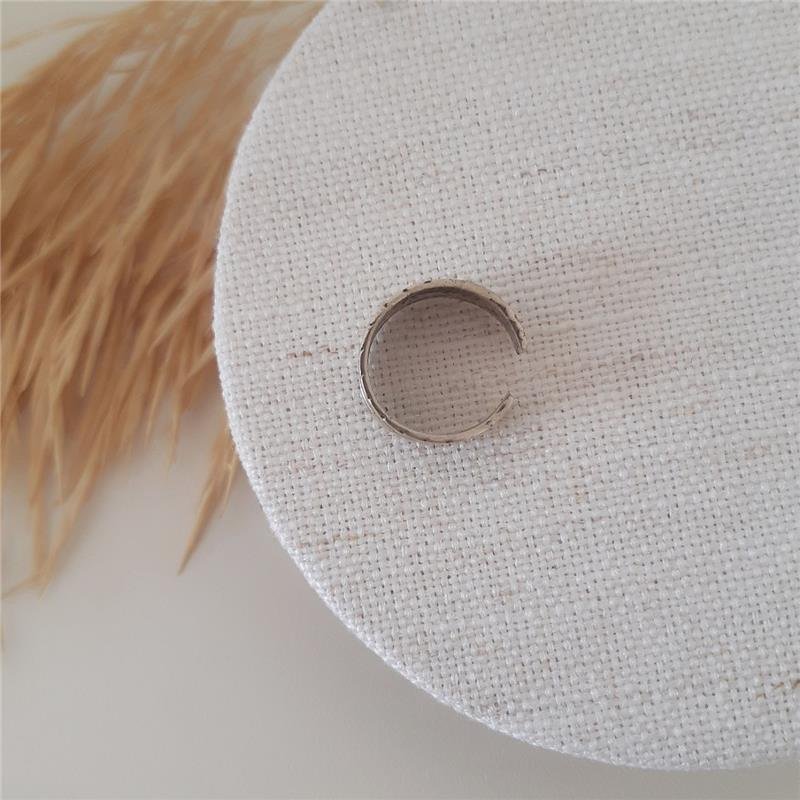 ANEL PRATA 925 FALANGE BOHO TRANÇAS REGULÁVEL