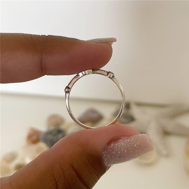 ANEL PRATA 925 ALIANCINHA CORAÇÃO