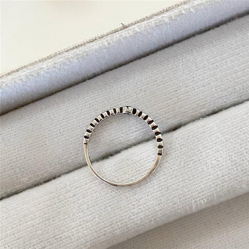 ANEL PRATA 925 ALIANCINHA CRAVEJADA