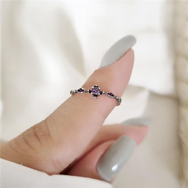 ANEL PRATA 925 ALIANCINHA FLOR PEDRAS COLORIDAS