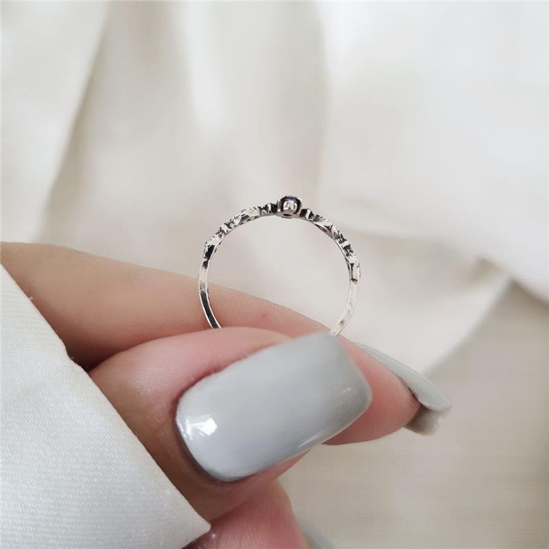 ANEL PRATA 925 ALIANCINHA FLOR PEDRAS COLORIDAS