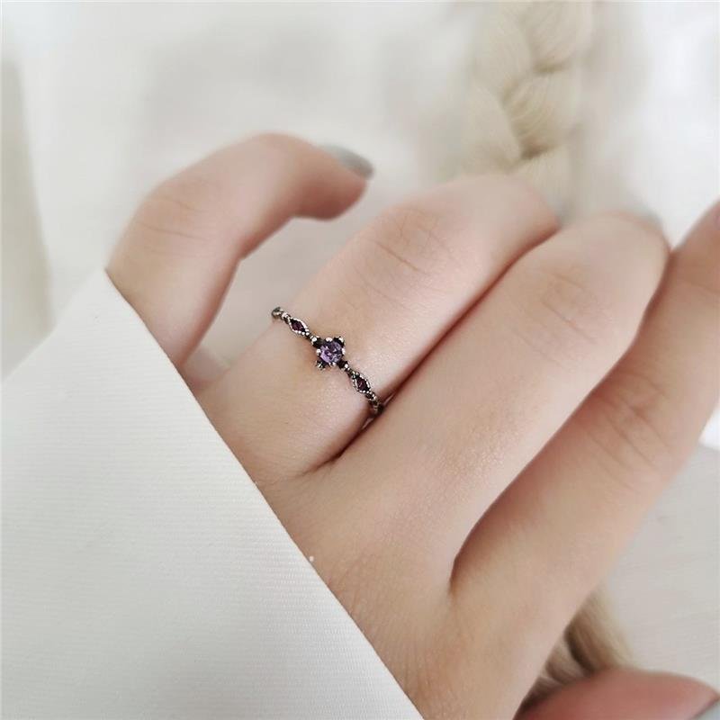 ANEL PRATA 925 ALIANCINHA FLOR PEDRAS COLORIDAS