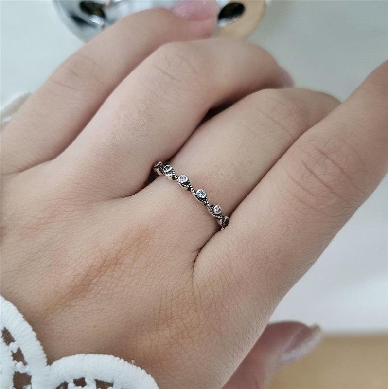 ANEL PRATA 925 ALIANCINHA ONDINHAS PEDRAS COLORIDAS