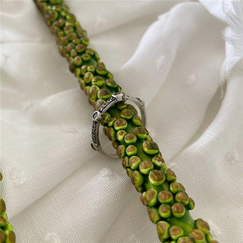 ANEL PRATA 925 ALIANCINHA QUATRO BOLINHAS