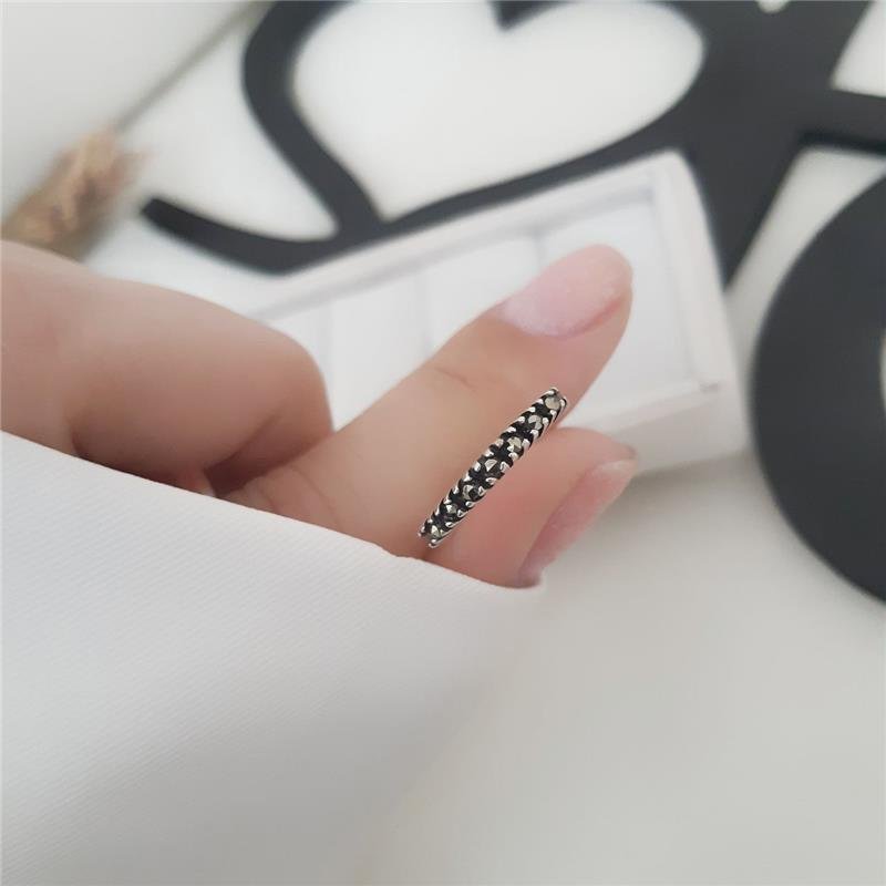 ANEL PRATA 925 APARADOR MEIA ALIANÇA COM PEDRA