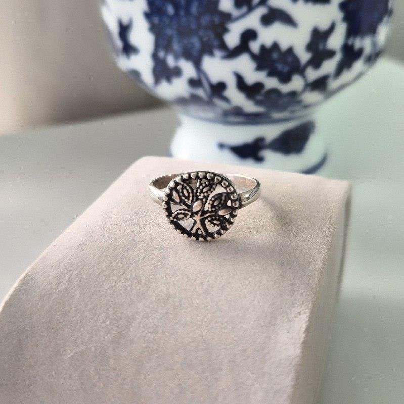 ANEL PRATA 925 ÁRVORE DA VIDA