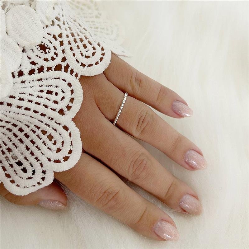 ANEL PRATA 925 BALI ALIANÇA TORCIDA CORDA