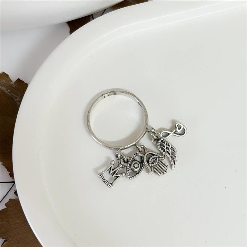 ANEL PRATA 925 BALI CHARMS PENDURADOS