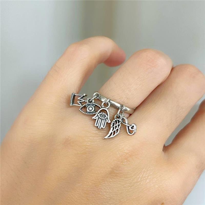 ANEL PRATA 925 BALI CHARMS PENDURADOS