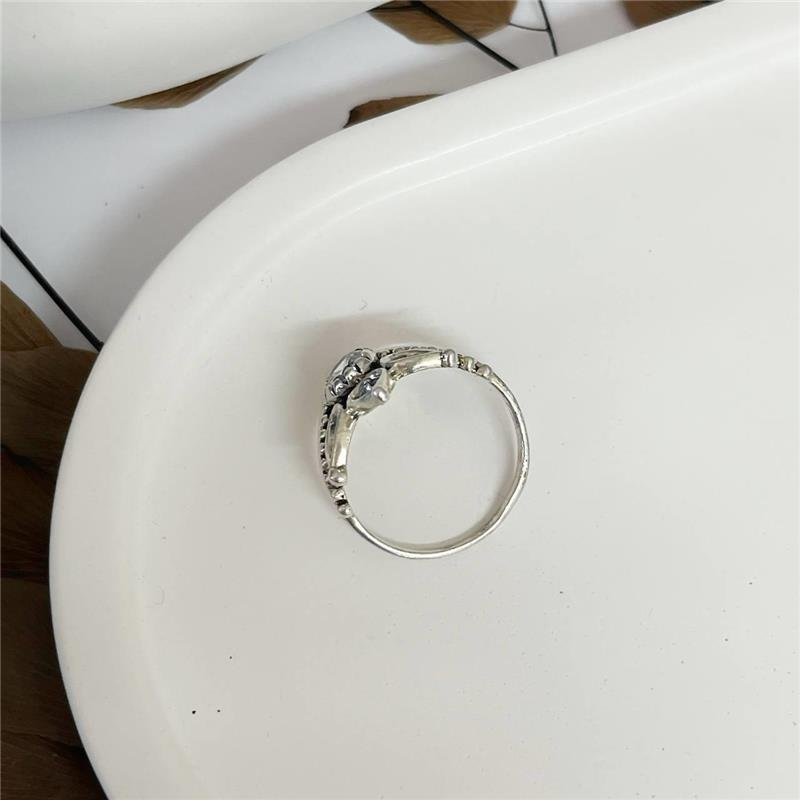 ANEL PRATA 925 BALI COROA 3 ZIRCONIAS