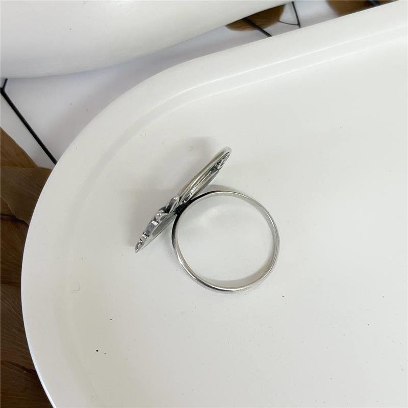 ANEL PRATA 925 HORUS OLHO EGIPCIO 