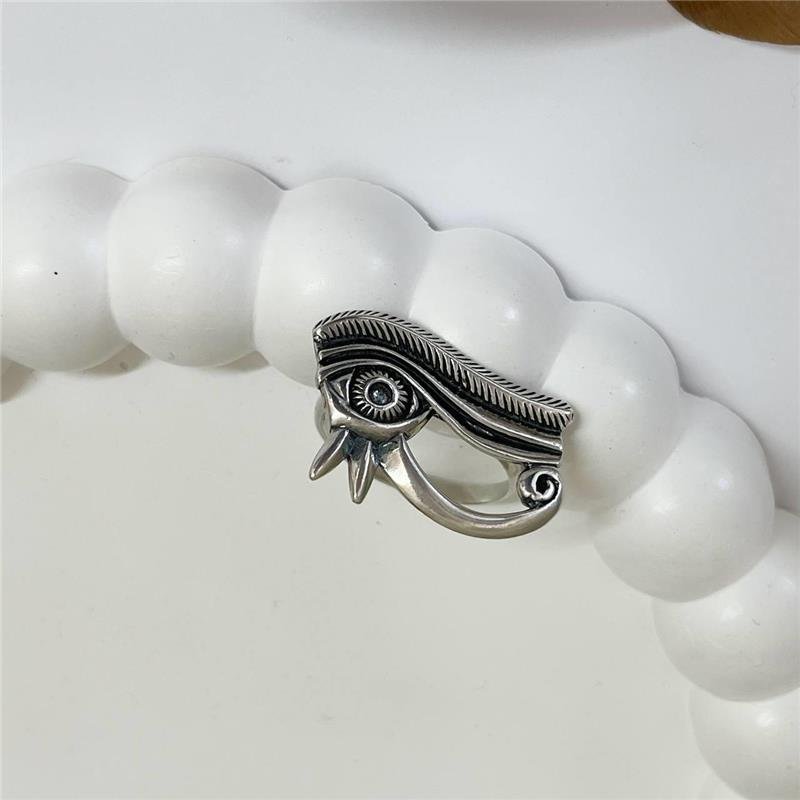 ANEL PRATA 925 HORUS OLHO EGIPCIO 