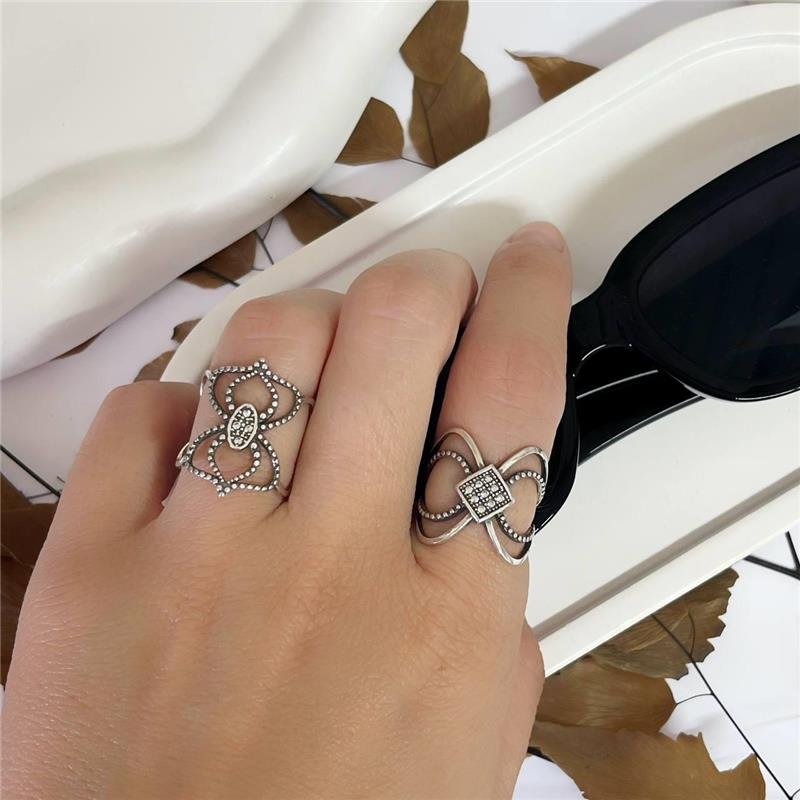 ANEL PRATA 925 BALI LINHAS VAZADAS MICROZIRCÔNIAS