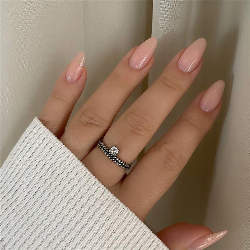 ANEL PRATA 925 BALI SOLITÁRIO ARO DUPLO CORDA