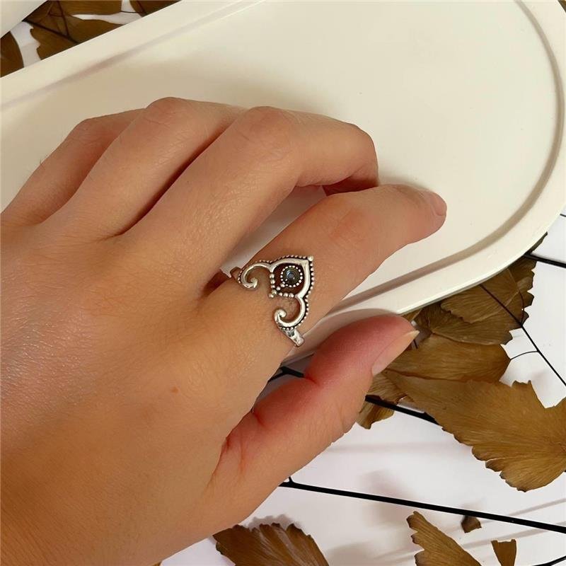 ANEL PRATA 925 COROA BOHO ABALONE