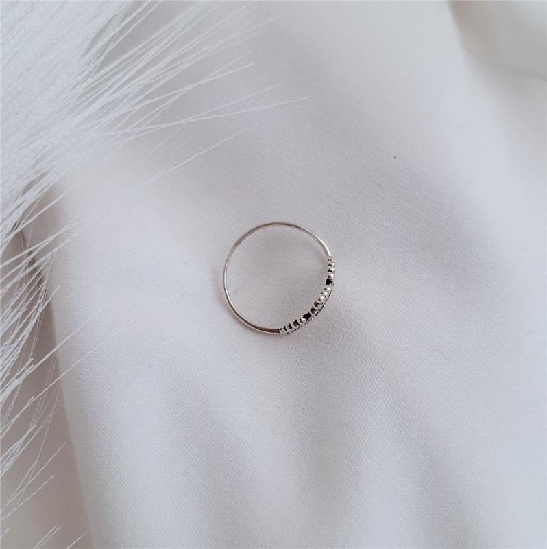 ANEL PRATA 925 COROA BUDA