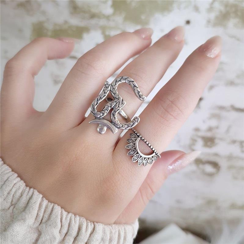 ANEL PRATA 925 COROA COCAR DELICADA ZIRCONIA