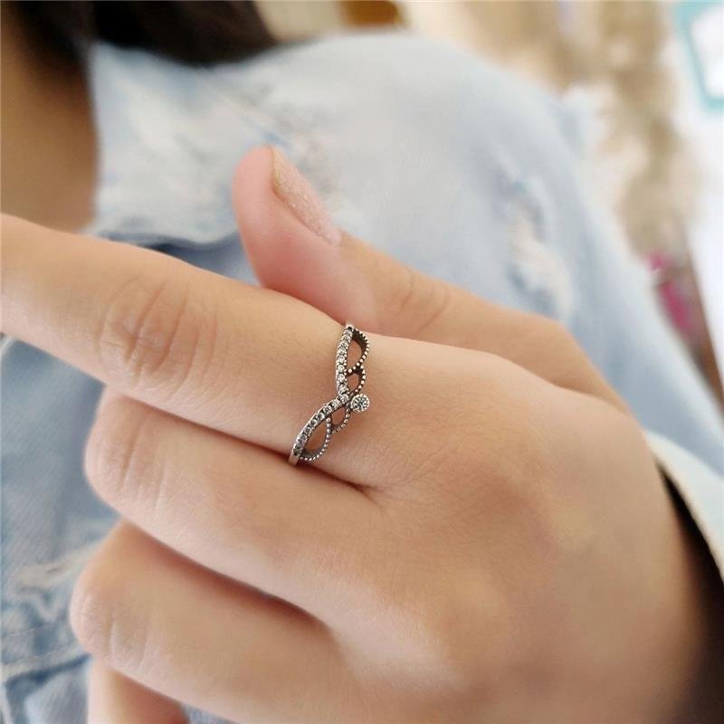 ANEL PRATA 925 COROA PRINCESA