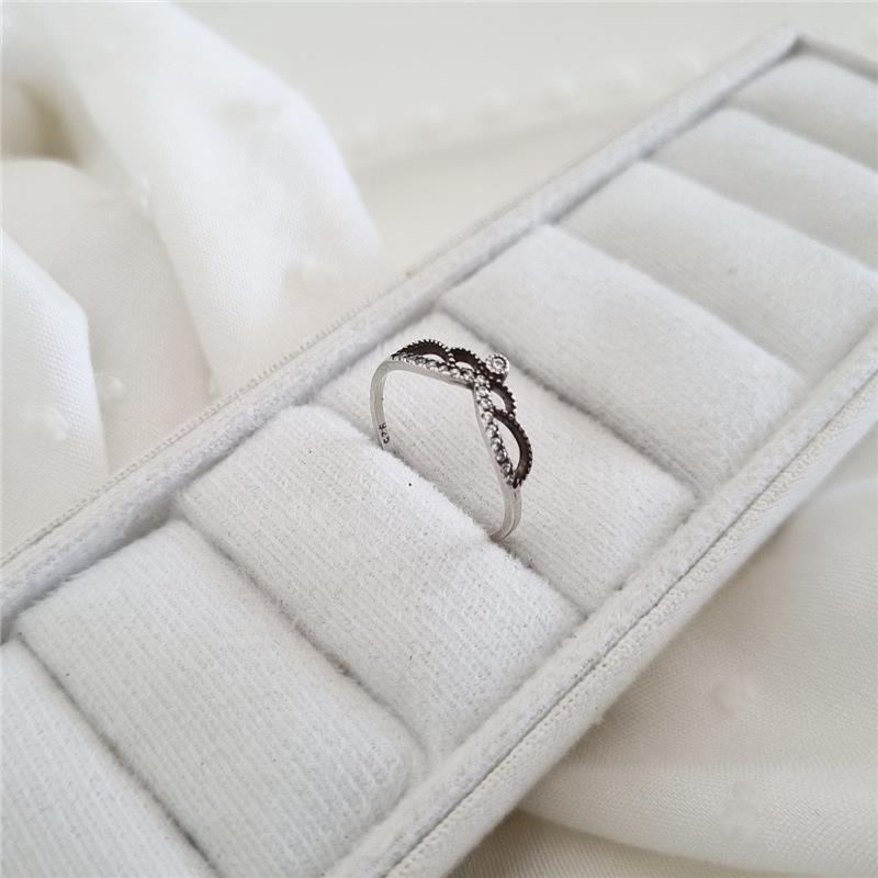 ANEL PRATA 925 COROA PRINCESA