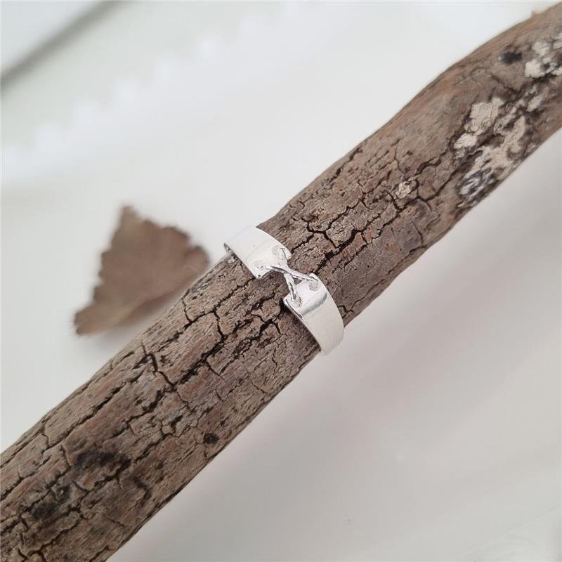 ANEL PRATA 925 COSTURA EM X