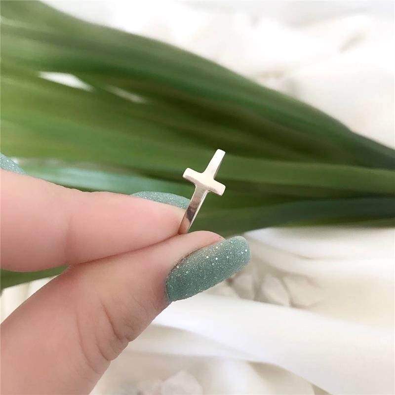 ANEL PRATA 925 CRUZ LISA