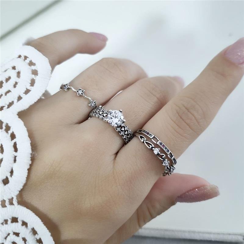 ANEL PRATA 925 ELOS ESTILO CARTIER PEDRAS COLORIDAS