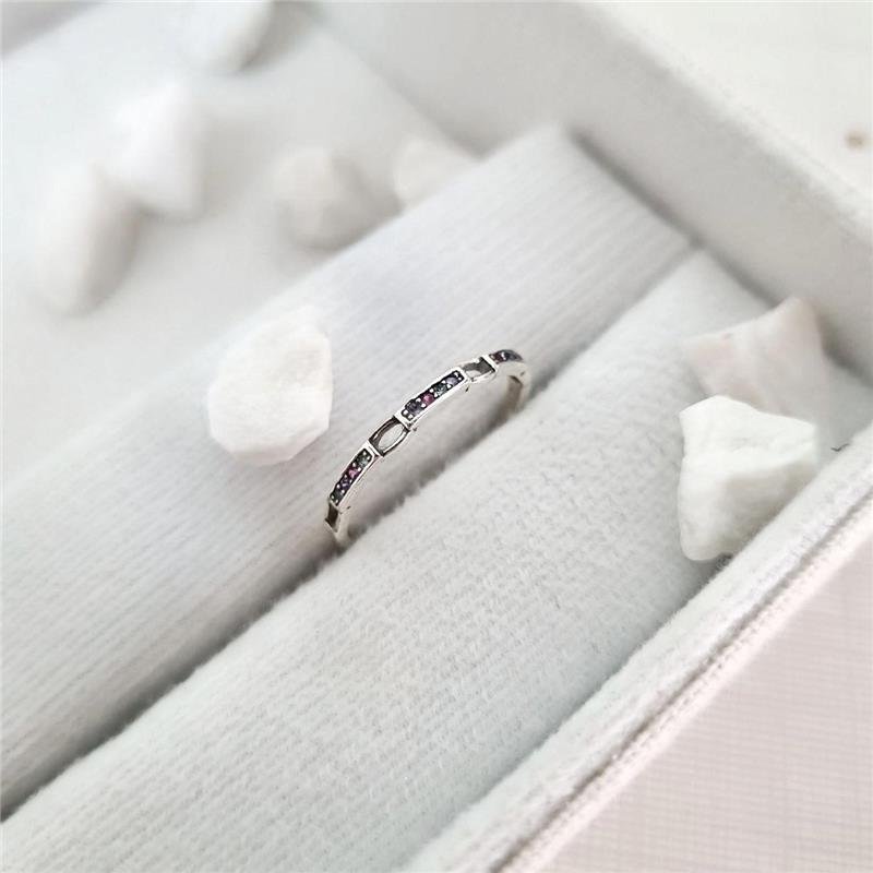 ANEL PRATA 925 ELOS ESTILO CARTIER PEDRAS COLORIDAS