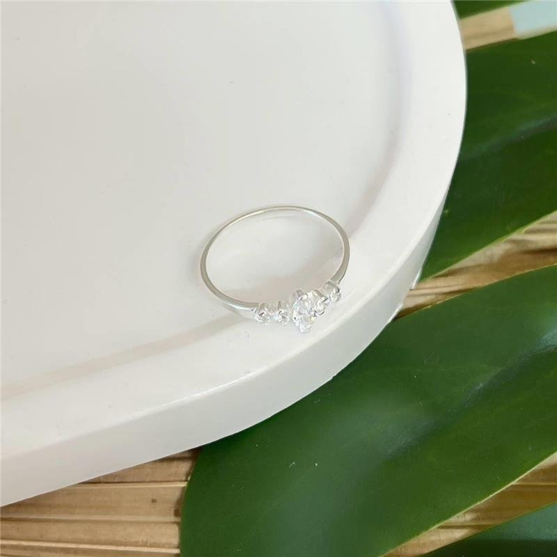 ANEL PRATA 925 FALANGE COM ZIRCÔNIAS