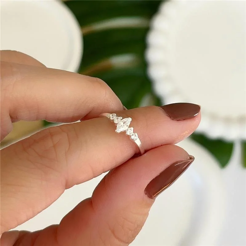 ANEL PRATA 925 FALANGE COM ZIRCÔNIAS