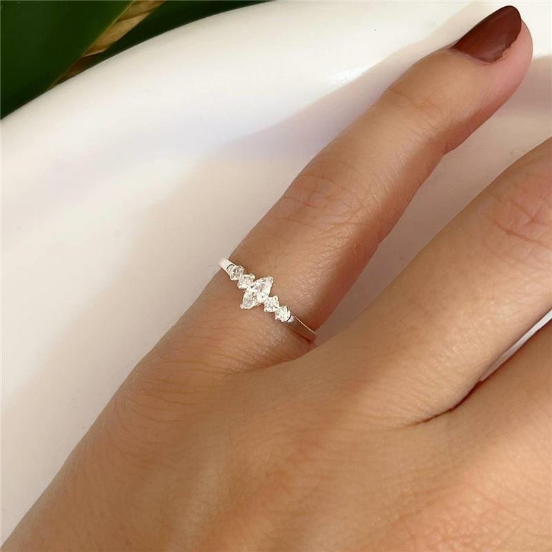 ANEL PRATA 925 FALANGE COM ZIRCÔNIAS