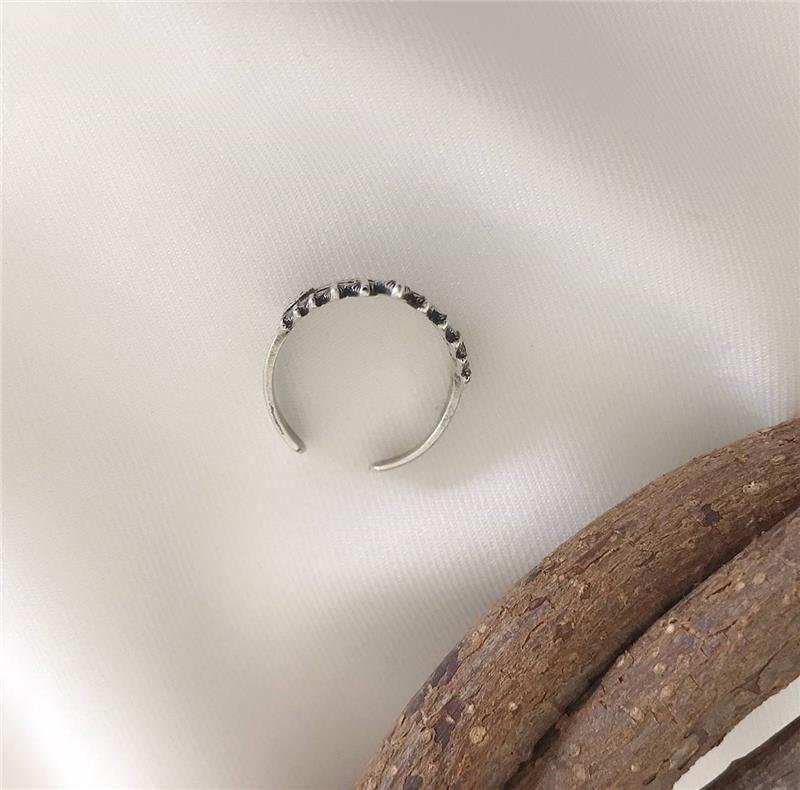 ANEL PRATA 925 FALANGE COROA COCAR INDÍGENA