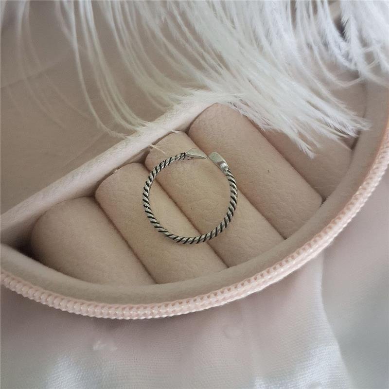 ANEL PRATA 925 FALANGE FLECHA REGULÁVEL