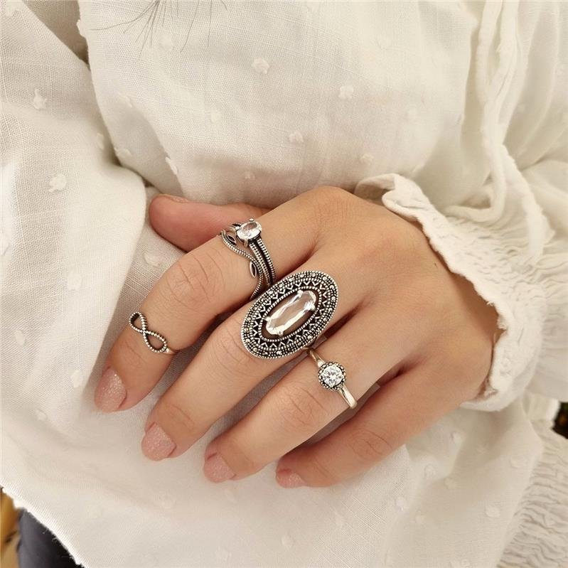 ANEL PRATA 925 FALANGE INFINITO