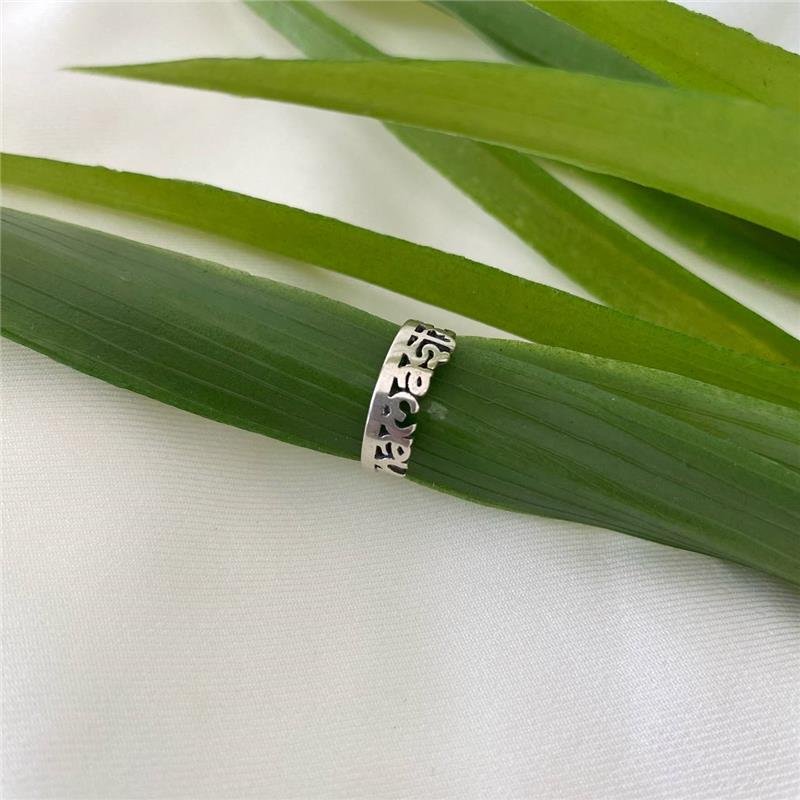 ANEL PRATA 925 FALANGE NAMASTÊ