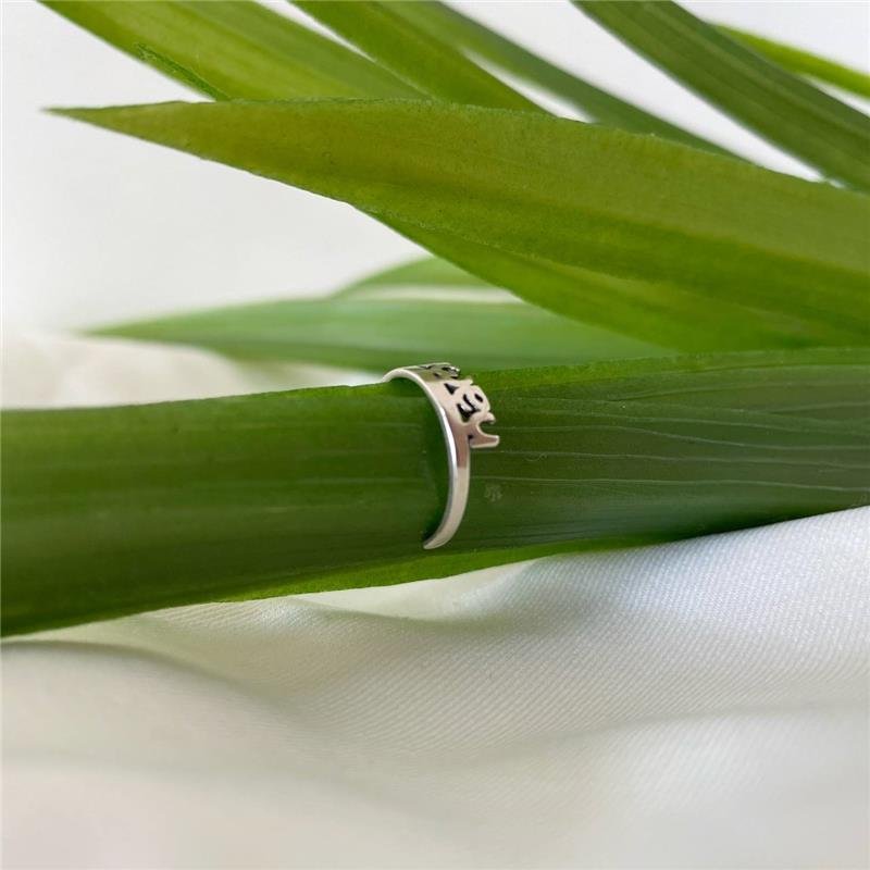 ANEL PRATA 925 FALANGE NAMASTÊ