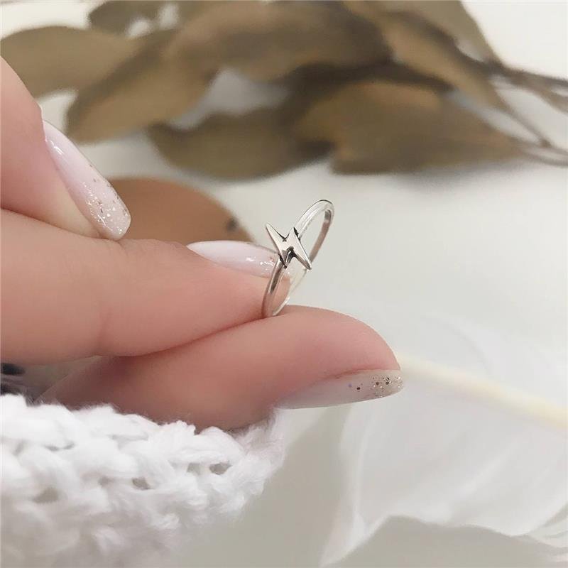 ANEL PRATA 925 FALANGE RAIO