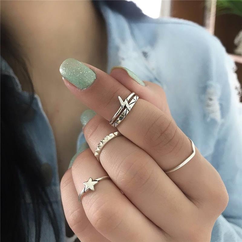 ANEL PRATA 925 FALANGE RAIO