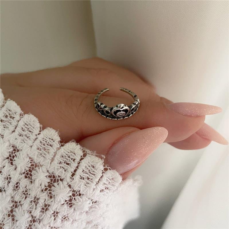 ANEL PRATA 925 FALANGE REGULÁVEL COROA