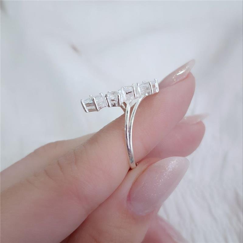 ANEL PRATA 925 FILEIRA ZIRCONIAS