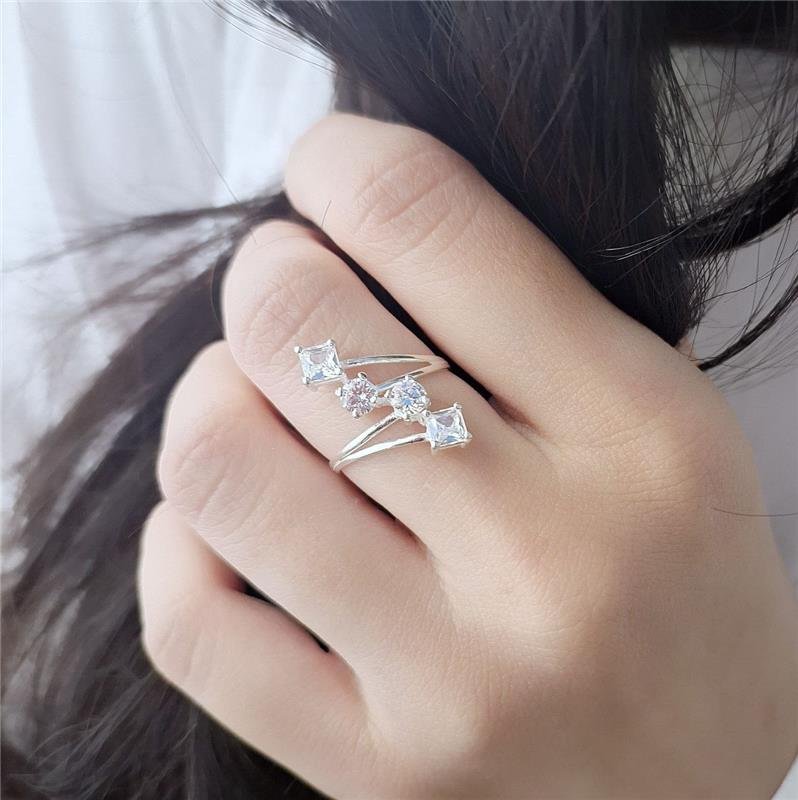 ANEL PRATA 925 FILEIRA ZIRCONIAS