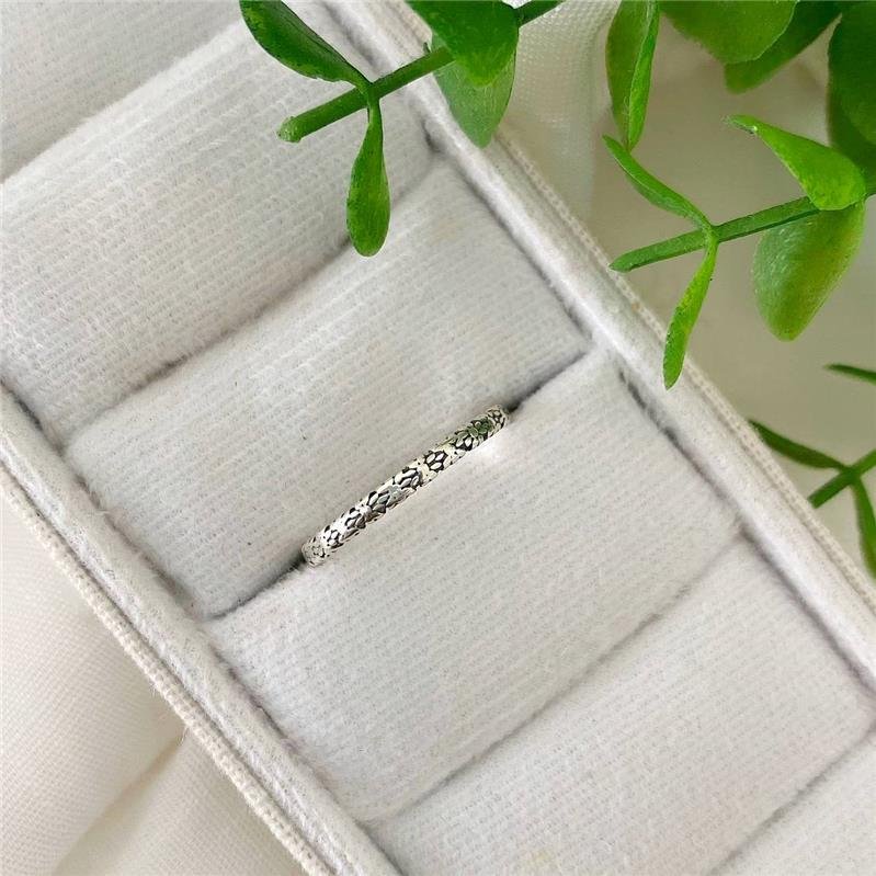 ANEL PRATA 925 FLORZINHA