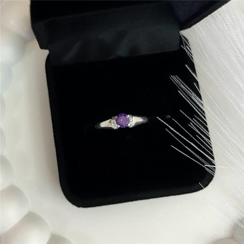 ANEL PRATA 925 FORMATURA SOLITÁRIO ZIRCÔNIA COLORIDA