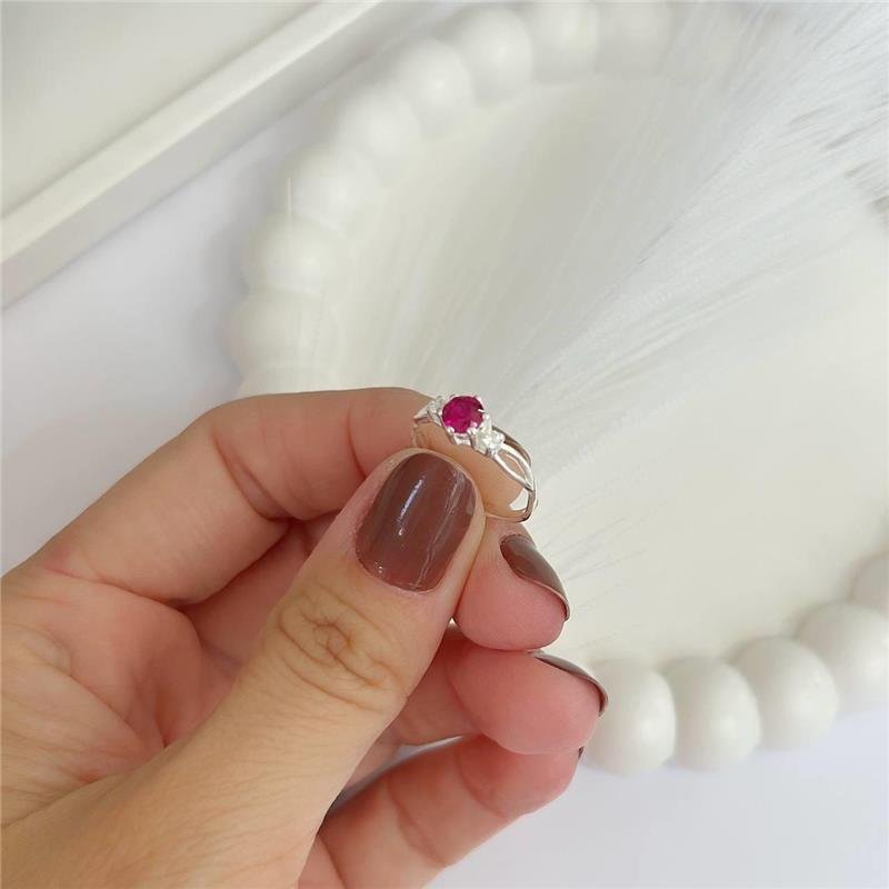 ANEL PRATA 925 FORMATURA ZIRCÔNIA COLORIDA VAZADO