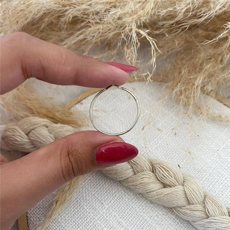 ANEL PRATA 925 GEOMÉTRICO LOSANGO