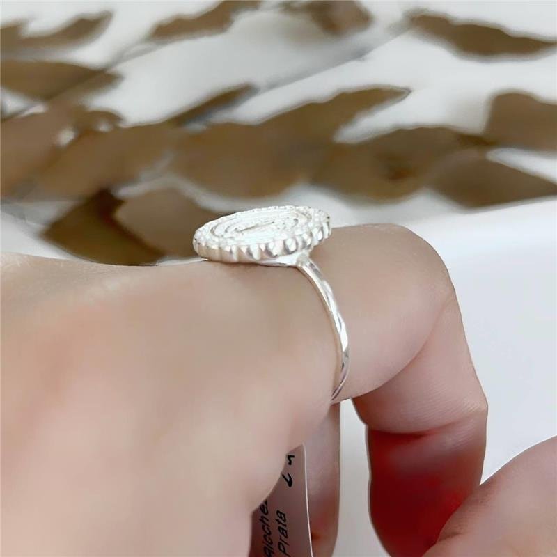 ANEL PRATA 925 MEDALHA SÃO BENTO