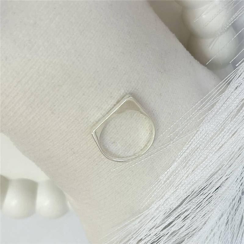 ANEL PRATA 925 MINIMALISTA FALANGE RETO