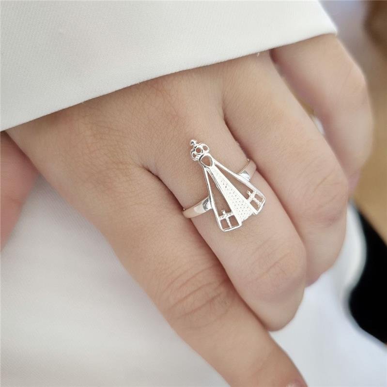 ANEL PRATA 925 NOSSA SENHORA APARECIDA