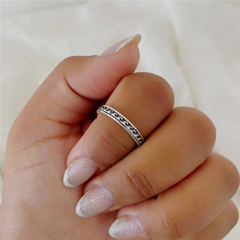 ANEL PRATA 925 ONDAS