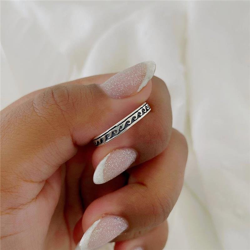 ANEL PRATA 925 ONDAS