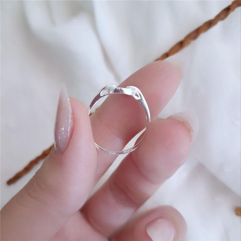 ANEL PRATA 925 OVAL CRAVEJADO COM ZIRCONIAS